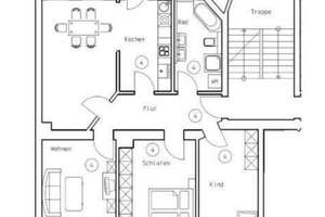Nachmieter gesucht: 4-Raum Familienwohnung mit Blick ins Grüne + Balkon – Die vollständige Adresse der Immobilie erhältst du vom Anbieter., 4159 Möckern, Leipzig – Vorschaubild 2