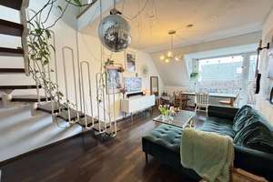 Dachgeschoss-Traum in Sülz – Maisonettewohnung mit Balkon & Charme