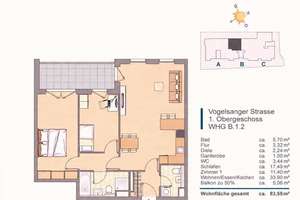 Moderne Eigentumswohnung in Köln-Ehrenfeld - Baujahr 2017 | KfW-55 | ca. 83,55 m²