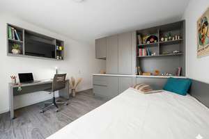 Modernes, vollmöbliertes Studentenapartment in zentraler Lage – Karlstraße 57, 64285 Mitte, Darmstadt – Vorschaubild 3