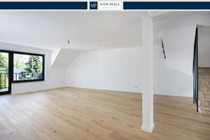 Licht, Raum & Wohnkomfort: Maisonette-Feeling mit großem Balkon