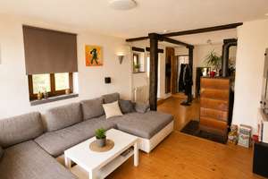 Helle 3-Zimmer-Wohnung im denkmalgeschützten Fachwerkhaus mit Holzdielen und Kamin – Die vollständige Adresse der Immobilie erhältst du vom Anbieter., 64839 Münster – Vorschaubild 4