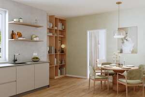Durchdachter Schnitt: Helle 2-Zimmer-Wohnung in ruhiger Lage – Klistostraße 12, 14165 Zehlendorf, Berlin – Vorschaubild 1