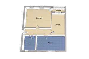 IMMOBERLIN.DE - Hübsche Wohnung mit verglaster Loggia in guter Lage – Die vollständige Adresse der Immobilie erhältst du vom Anbieter., 13437 Wittenau, Berlin – Vorschaubild 11