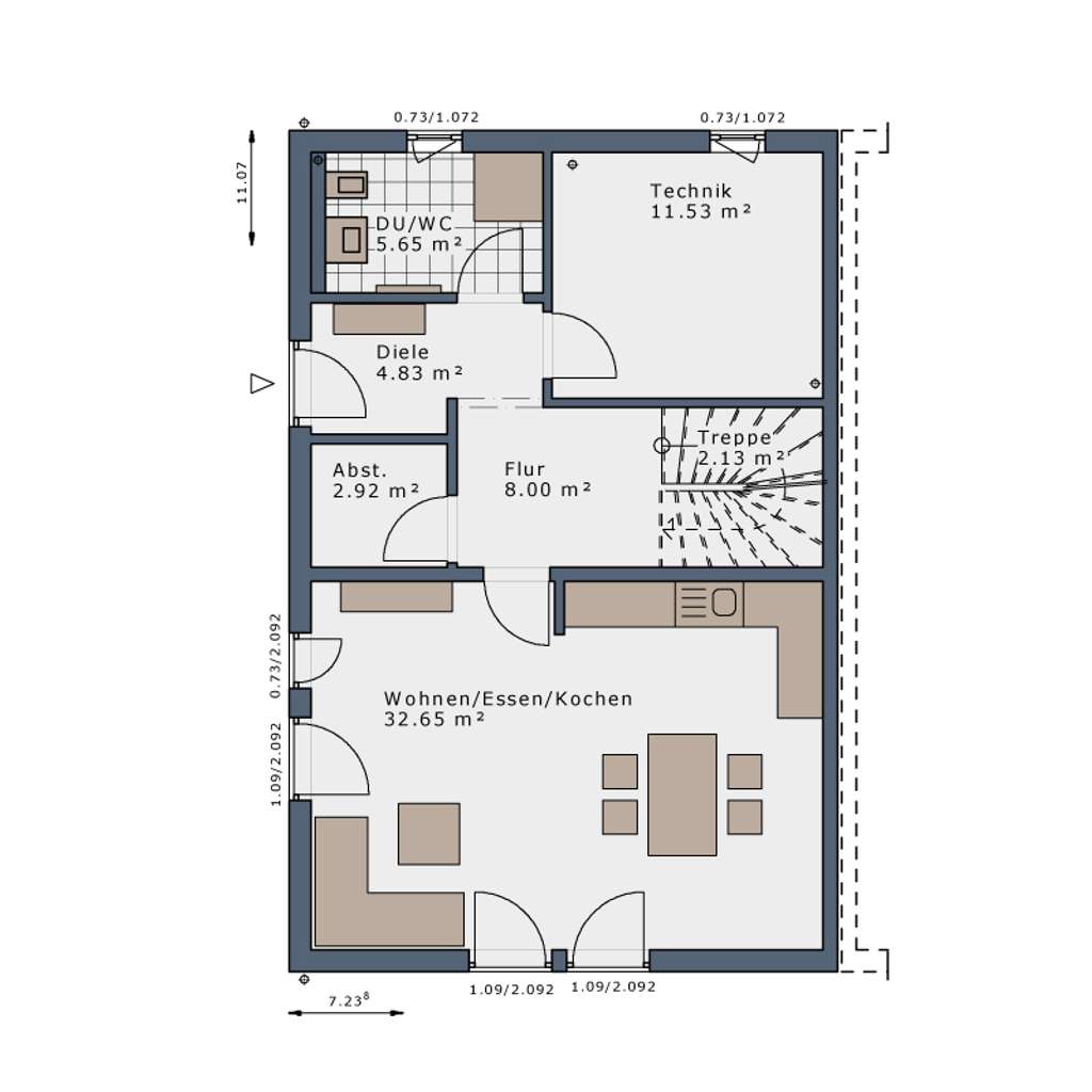 Immobilie in Moorrege - Maßgeschneiderte Architektur. Individuell geplant. - Bild 2