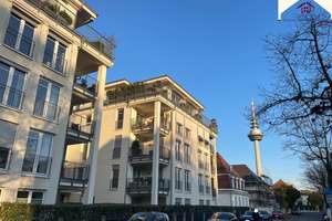 MA-Oststadt, Bestlage: Barrierefreie, luxuriöse 3-Zimmer Wohnung, Terrasse, Garten