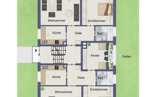 NEU!  Gut vermietetes 6-Fam.-Wohnhaus mit 4 Garagen und 1079 m² Grdst. in Pfinztal! – Im Saalbrett 3, 76327 Karlsruhe (Kreis) – Vorschaubild 20