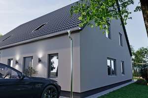 TOLLES ZWEIFAMILIENHAUS, NEUBAU in Angelmodde, FBH, A+, PV-Anlage, Lüftung mit Grundstück