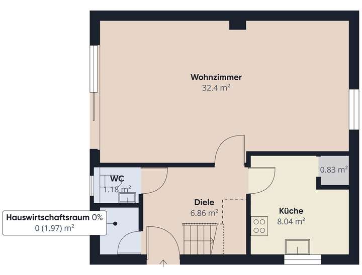 S&P | Grundriss Erdgeschoss