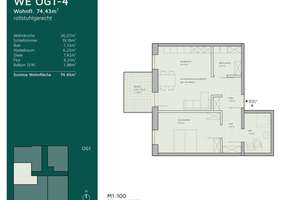 Erstbezug: Moderne 3-Zimmer-Wohnung mit Balkon in Wuppertal-Cronenberg – Die vollständige Adresse der Immobilie erhältst du vom Anbieter., 42349 Cronenberg, Wuppertal – Vorschaubild 9