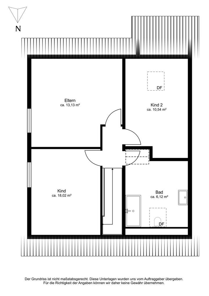 Grundriss Obergeschoss