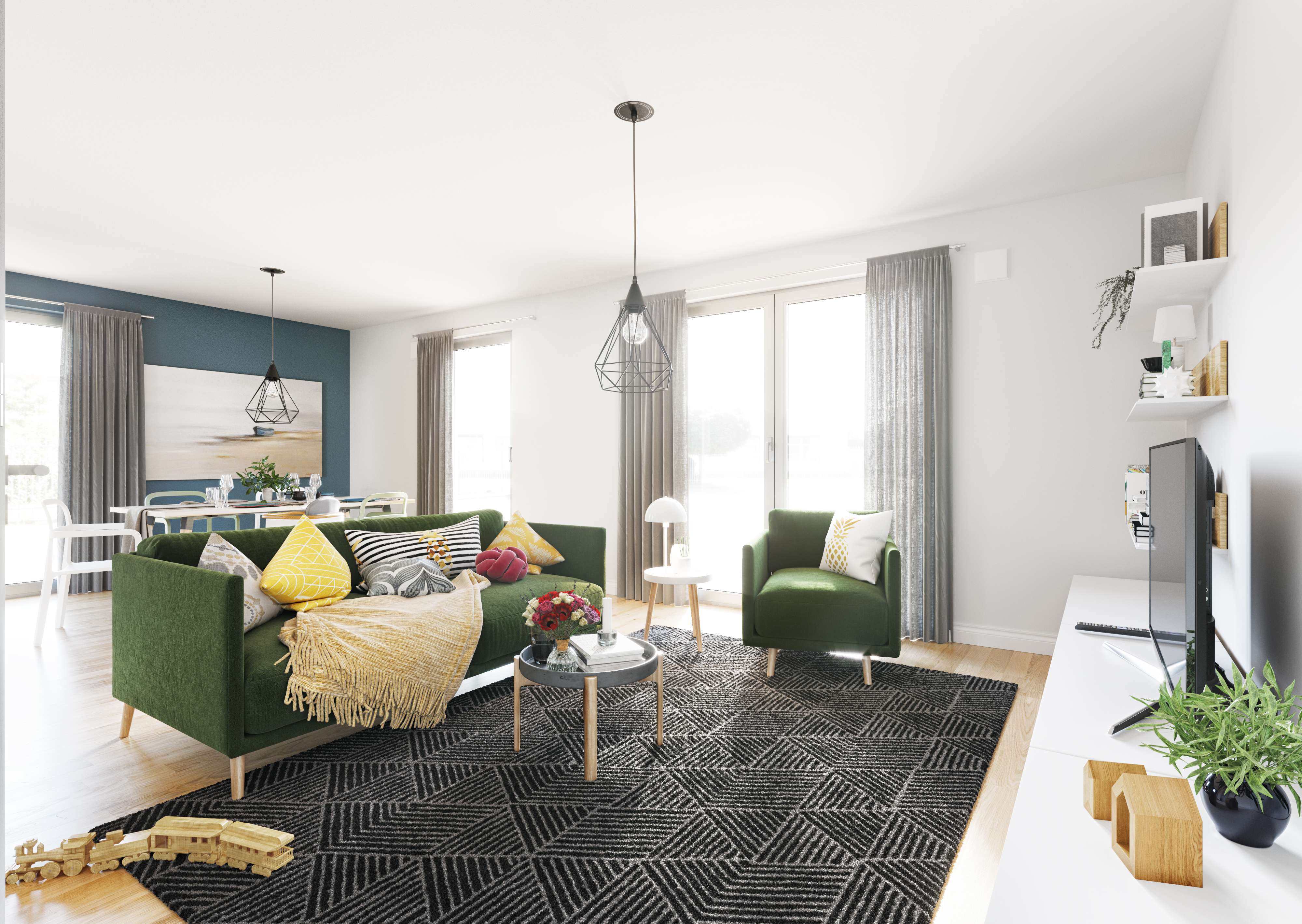 Immobilie in Aarbergen - Viel Raum für Familie & Leben – modernes Zuhause im Grünen mit Stil - Bild 1