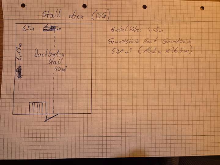 Stall Dachboden