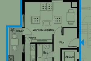 Modernisiertes großzügiges Apartment mit großem Balkon im 4. OG in München Laim - Provisionsfrei !! – Die vollständige Adresse der Immobilie erhältst du vom Anbieter., 80686 Friedenheim, München – Vorschaubild 12
