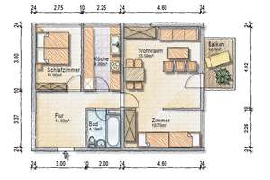 2-ZIMMER WOHNUNG IN HANNOVER / KIRCHRODE – Die vollständige Adresse der Immobilie erhältst du vom Anbieter., 30559 Kirchrode, Hannover – Vorschaubild 13