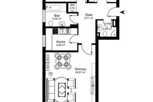 Attraktive Terrassenwohnung in Tonndorf! – Die vollständige Adresse der Immobilie erhältst du vom Anbieter., 22045 Tonndorf, Hamburg – Vorschaubild 2