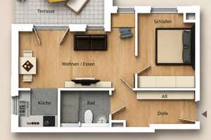 2-Zimmer-Wohnung in zentraler Lage von Wiesbaden – Zähringerstraße 5, 65189 Südost, Wiesbaden – Vorschaubild 8