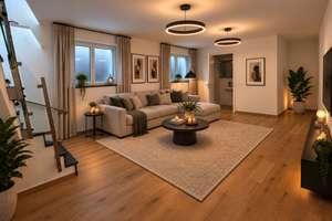 Exklusive 4-Zi.-Garten-Maisonette | Villenarchitektur | 2 Ebenen | Niedrige NK – 81249 Lochhausen, München – Vorschaubild 21