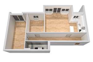 hochwertig renovierte Wohnung mit neuer Einbauküche  in Bahnhofsnähe – Münchner Straße 49a, 83022 Innenstadt, Rosenheim – Vorschaubild 5