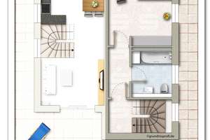 Maisonette-Neubauwohnung mit großer Dachterrasse und Balkon – 79111 Sankt Georgen-Nord, Freiburg im Breisgau – Vorschaubild 12