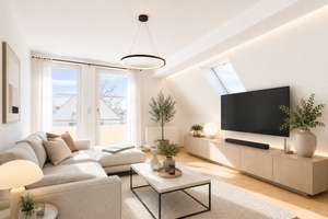 INDIVIDUELLE 3 ZI. DACHGESCHOSS-MAISONETTE MIT SONNEBLAKON - UNWEIT DER ELBE IN GUTER LAGE