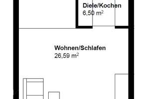 Moderne 1-Zimmerwohnung am Bundeswehrkrankenhaus – Scharnhorststraße 4F, 10115 Mitte (Ortsteil), Berlin – Vorschaubild 3