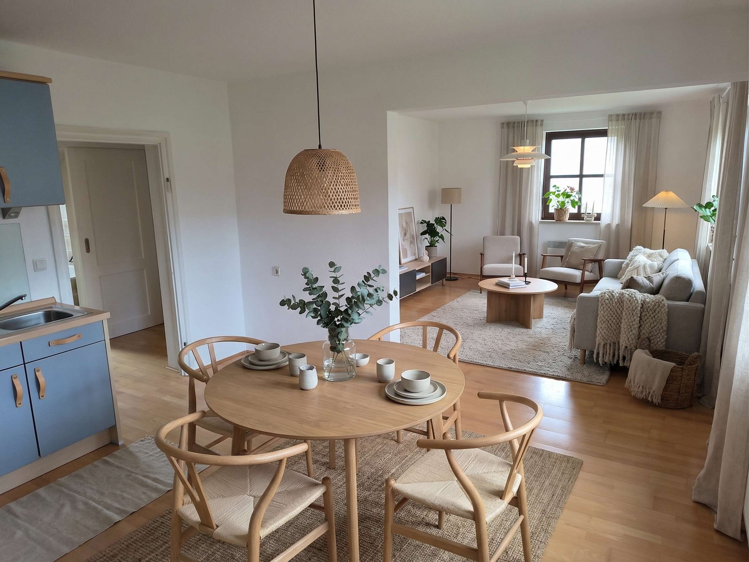 Immobilie in Eschenlohe - Charmante 2-Zi Wohnung im 1. OG mit Tageslichtbad - Bild 5