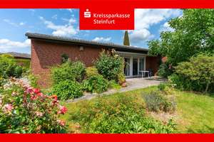 Energetisch effizienter Bungalow in Altenberge – Wohnen mit Erbbaurecht – Die vollständige Adresse der Immobilie erhältst du vom Anbieter., 48341 Altenberge – Vorschaubild 1