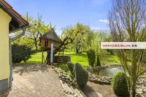 IMMOBERLIN.DE - Adrette Doppelhaushälfte mit idyllischem Südgarten & Nebengebäude – Märkisch-Oderland (Kreis) – Vorschaubild 7