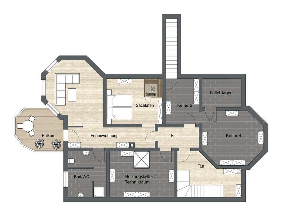 Grundriss UG