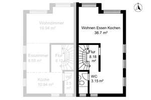 So kann Ihr neues Zuhause aussehen – in bester Lage von Stuttgart-Neuwirtshaus – Die vollständige Adresse der Immobilie erhältst du vom Anbieter., 70439 Neuwirtshaus, Stuttgart – Vorschaubild 11