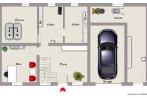 Einfamilienhaus inkl. weiterem Wohnhaus in Obersinn  – Main-Spessart (Kreis) – Vorschaubild 10