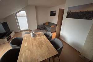 Teilmöblierte 1-Raum-Wohnung mit Balkon und Einbauküche in Öhringen