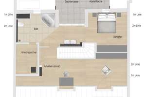 Außergewöhnliche Maisonette mit Dachterrasse & 2 Balkonen in bester Lage direkt am Englischen Garten – Lerchenfeldstraße XXX, 80538 Englischer Garten, München – Vorschaubild 25