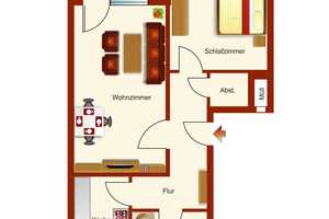 2 Zimmerwohnung mit Balkon im Norden von Braunschweig – Braunschweig – Vorschaubild 13