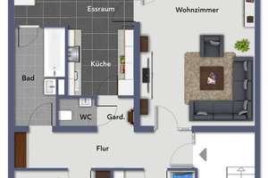 Für zwei Parteien oder die große Familie – Zweifamilienhaus in Saarbrücken-Eschberg – Die vollständige Adresse der Immobilie erhältst du vom Anbieter., 66121 Eschberg, Saarbrücken – Vorschaubild 29