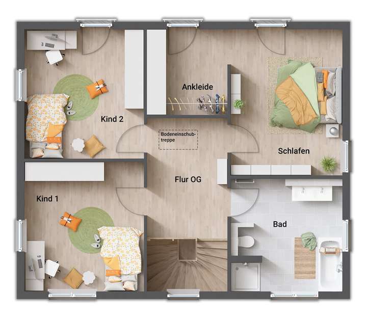 Grundrissvariante 2 OG