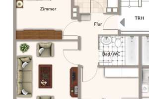 Stilvolle 3-Zimmer-Wohnung in Karlsruhe – Saniert mit neuer Einbauküche & Balkon – Nuitsstraße 2, 76185 Mühlburg, Karlsruhe – Vorschaubild 7