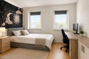 Bezugsfrei ab September 2026 | Modernes Apartment für Studierende & medizinisches Fachpersonal – Urlaubstraße 2a, 97076 Grombühl, Würzburg – Vorschaubild 2