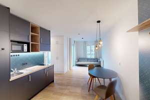 Helles, möbliertes 1-Zimmer-Apartment – 60528 Niederrad, Frankfurt am Main – Vorschaubild 3