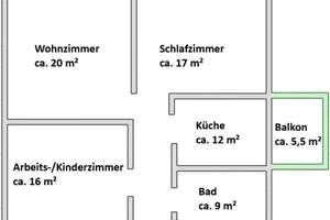 Wohnung mit 3 Zimmern in der List – Die vollständige Adresse der Immobilie erhältst du vom Anbieter., 30163 List, Hannover – Vorschaubild 10