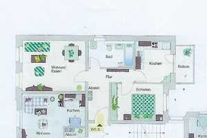 2-Zimmerwohnung mit Balkon in ruhiger Nebenstraßenlage!! – Chopinstraße 57, 9119 Chemnitz – Vorschaubild 2