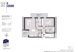 Helle NEUBAU-2,5-Zimmer-Dachgeschosswohnung mit zwei Dachterrassen – Glockenbecherstraße 32, 80935 Lerchenau-Ost, München – Vorschaubild 10