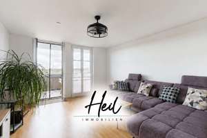 3-Zimmer-Wohnung mit Balkon | Gäste-WC | Aufzug | Tiefgaragenstellplatz
