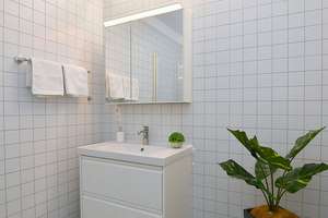 Tolle, neu möblierte Wohnung mit Terrasse und gemeinschaftlichen Fitnessraum in Stuttgart Süd – Die vollständige Adresse der Immobilie erhältst du vom Anbieter., 70199 Heslach, Stuttgart – Vorschaubild 19