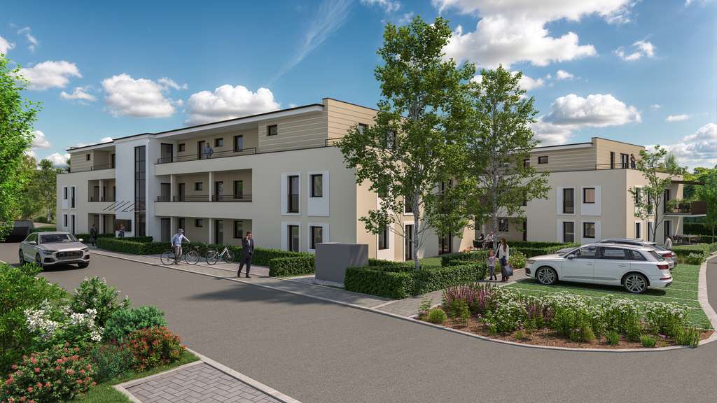 Immobilie in Winhöring - Kompakte 1-Zimmer-Gartenwohnung mit Terrasse und Gartenanteil - Bild 1