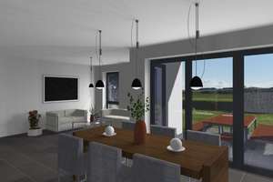 Neubau Erstbezug Barrierefreier Bungalow Haus mit eigenem Garten