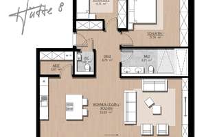 NEU! BAU-Penthouse mit Südterrasse – Großzügiges Wohnen über den Dächern von Bettrath! – Die vollständige Adresse der Immobilie erhältst du vom Anbieter., 41066 Bettrath-Hoven, Mönchengladbach – Vorschaubild 14
