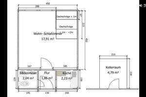 Charmante 1-Zimmer Dachgeschosswohnung in Fähr-Lobbendorf