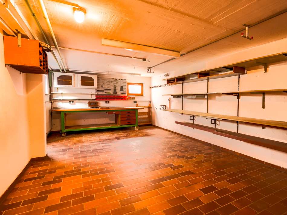 Werkstatt im Keller